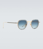 Jacques Marie Mage - Dixon round sunglasses