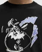 Brain Dead CRACK AN EGG TEE Black Mens Shortsleefe