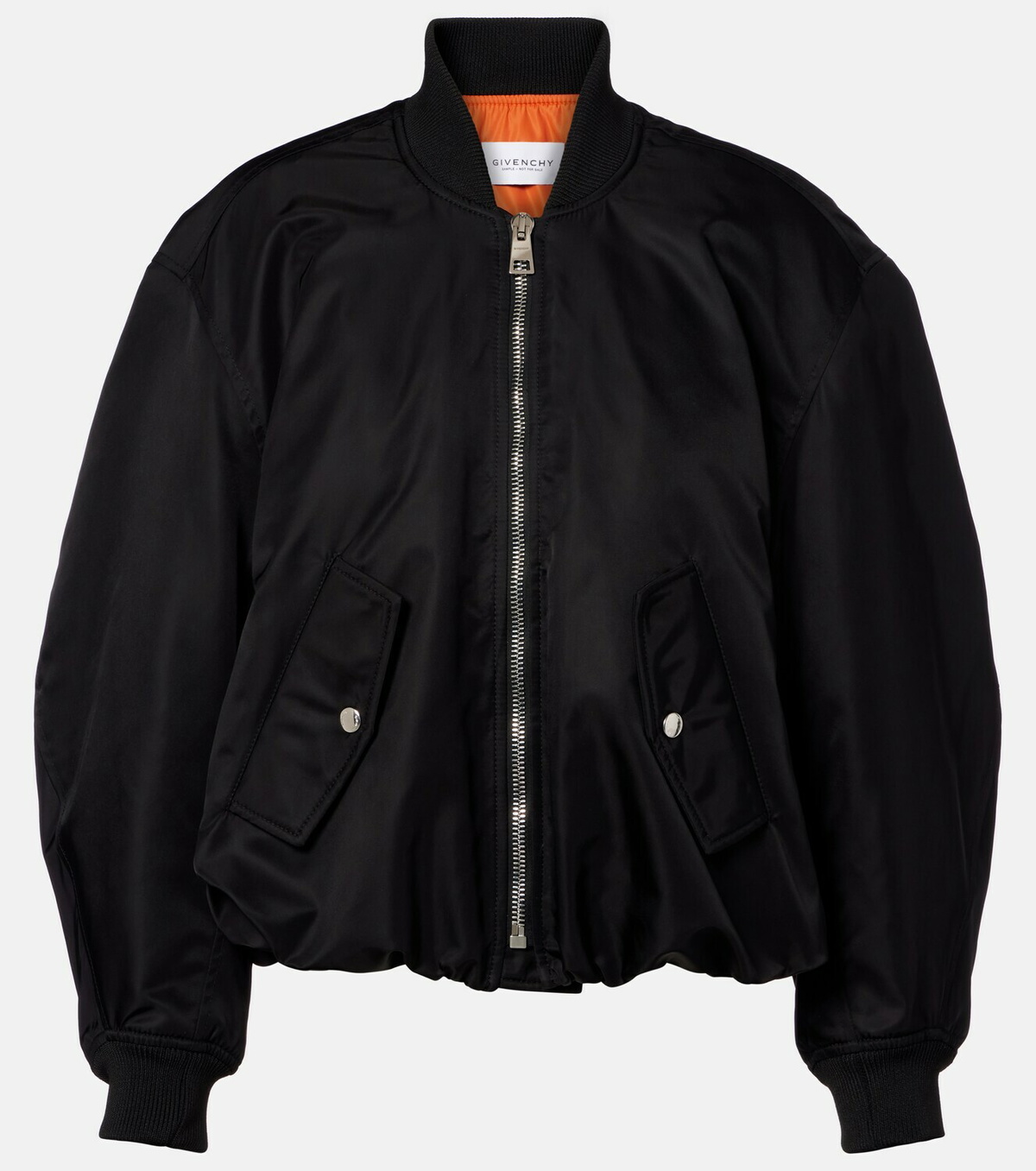 Givenchy Cropped bomber jacket