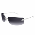 Cartier Eyewear Ct0503s-002 Silver-silver-grey