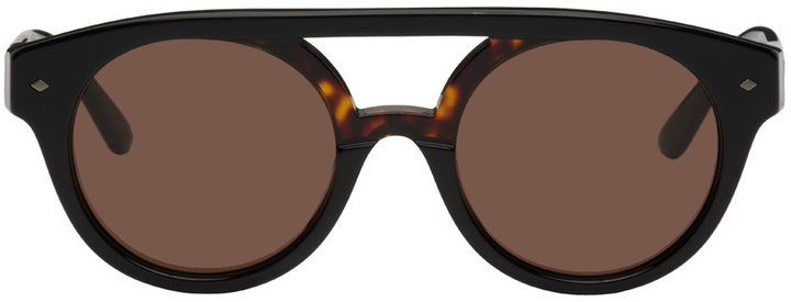 Photo: Giorgio Armani Tortoiseshell Round Sunglasses