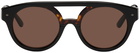 Giorgio Armani Tortoiseshell Round Sunglasses