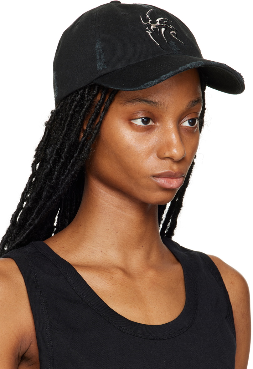 Han Kjobenhavn Black Distressed Cap