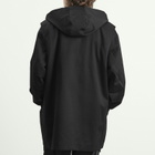 Acne Studios Men's Cotton Nylon Workwear Parka Jacket in Black