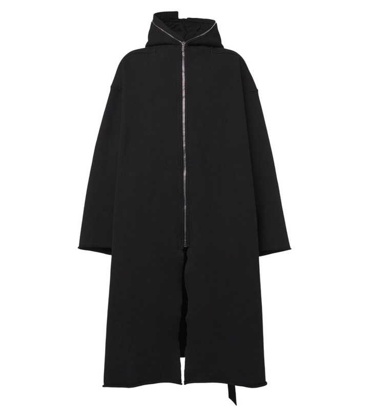 Photo: Rick Owens Gimp Wide Mac cotton overcoat