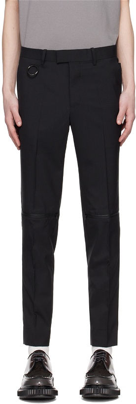 Photo: UNDERCOVER Black O-Ring Trousers