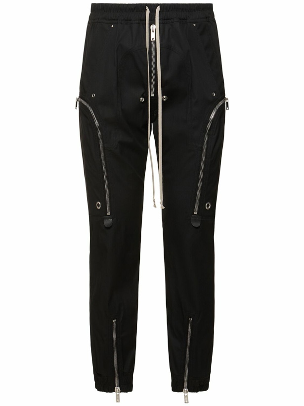 Photo: RICK OWENS Bauhaus Cargo Cotton Stretch Pants