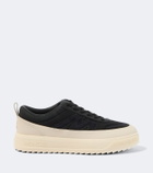 Moncler Altive leather-trimmed sneakers