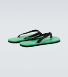 Auralee Leather thong sandals