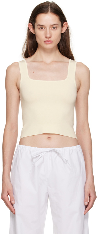 Photo: Matteau Off-White Classic 90s Tank Top