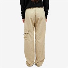 Peachy Den Women's Isabella Recycled Nylon Trousers in Trench