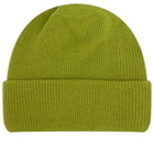 RoToTo Bulky Watch Cap Beanie in Lime 