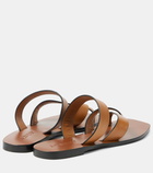 A. Emery Carter leather sandals
