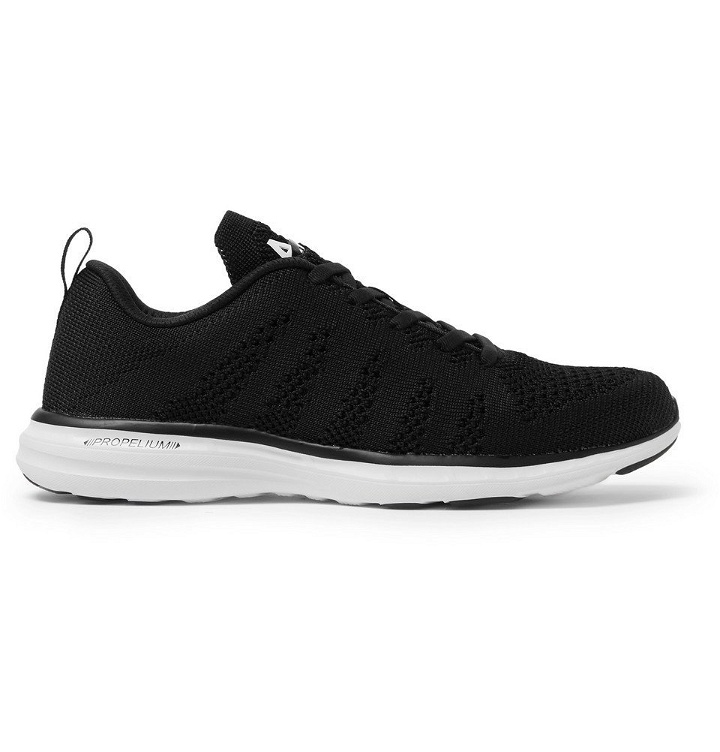 Photo: APL Athletic Propulsion Labs - TechLoom Pro Running Sneakers - Black
