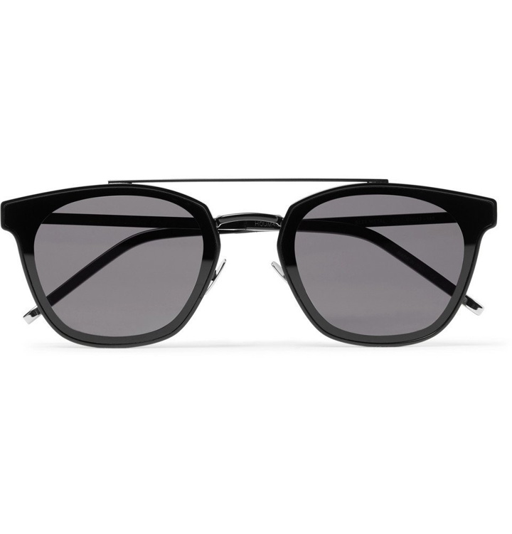 Photo: Saint Laurent - Aviator-Style Metal Sunglasses - Black