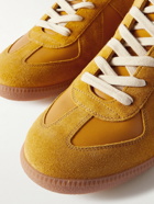 Maison Margiela - Replica Leather and Suede Sneakers - Yellow