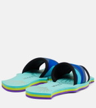 Pucci - Marmo-print jersey slides