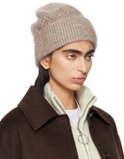 Holzweiler Brown Tine Faded Knit Beanie