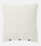 Brunello Cucinelli - Ribbed cashmere cushion