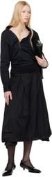 HODAKOVA Upsidedown Trouser Wide Midi Skirt