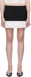 The Garment Black & White Noah Miniskirt