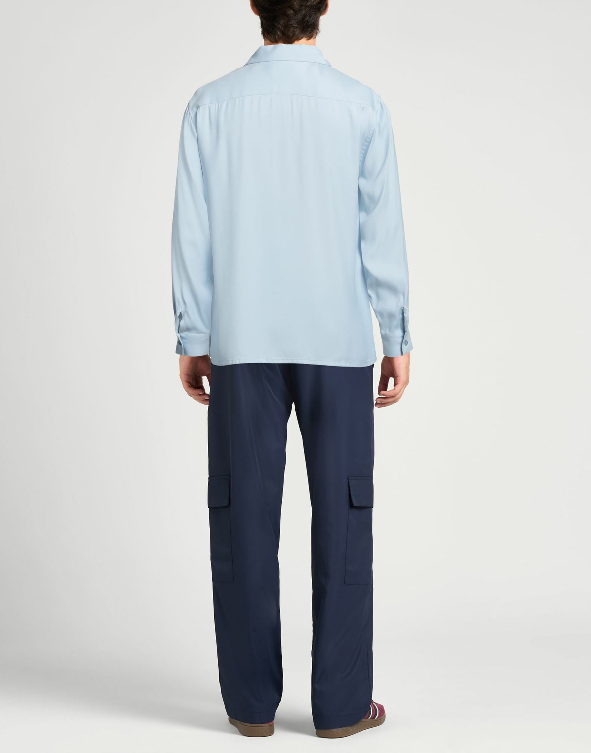 Sandro Mens Shirt Sky in Blue
