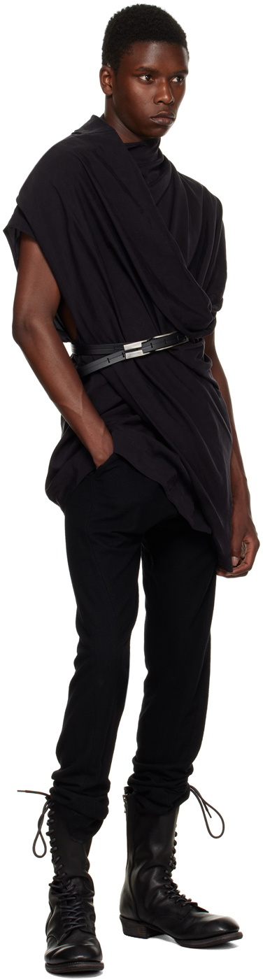 トップス JULIUS DRAPE TOP ver.2 BLACK Julius Black Drape Top | ModeSens