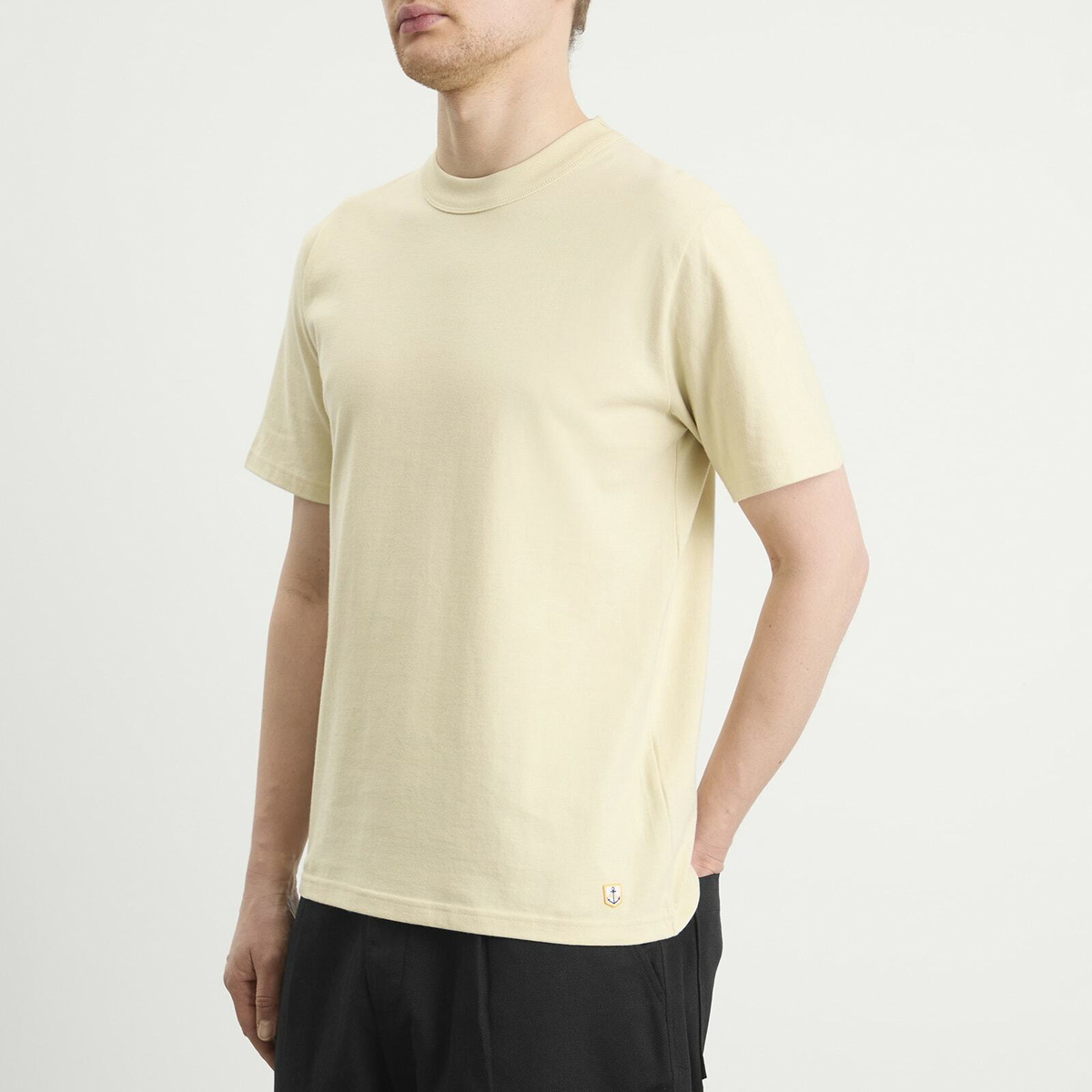 Armor-Lux Men's Callac Classic T-Shirt in Gravel
