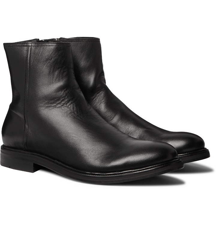 Photo: Officine Générale - Ryan Leather Boots - Black