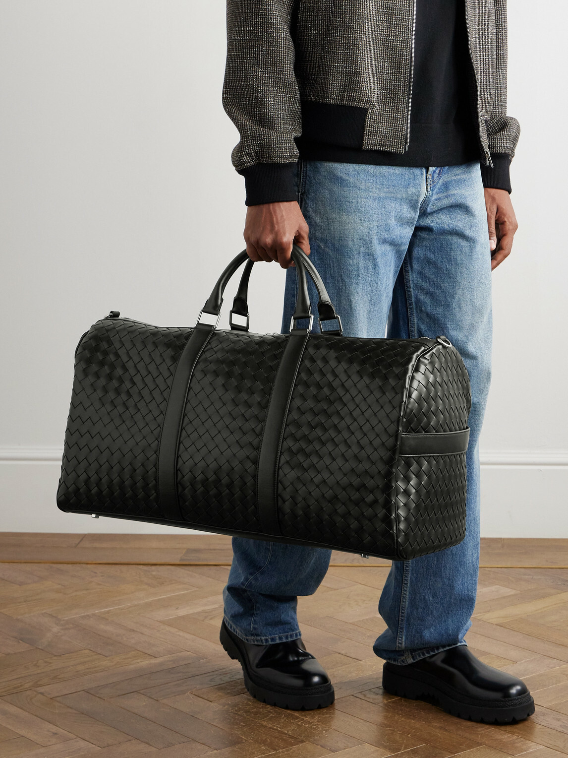 Bottega Veneta - Intrecciato Leather Duffle Bag