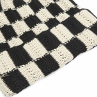 Sundays Men's Check Beanie in Black 