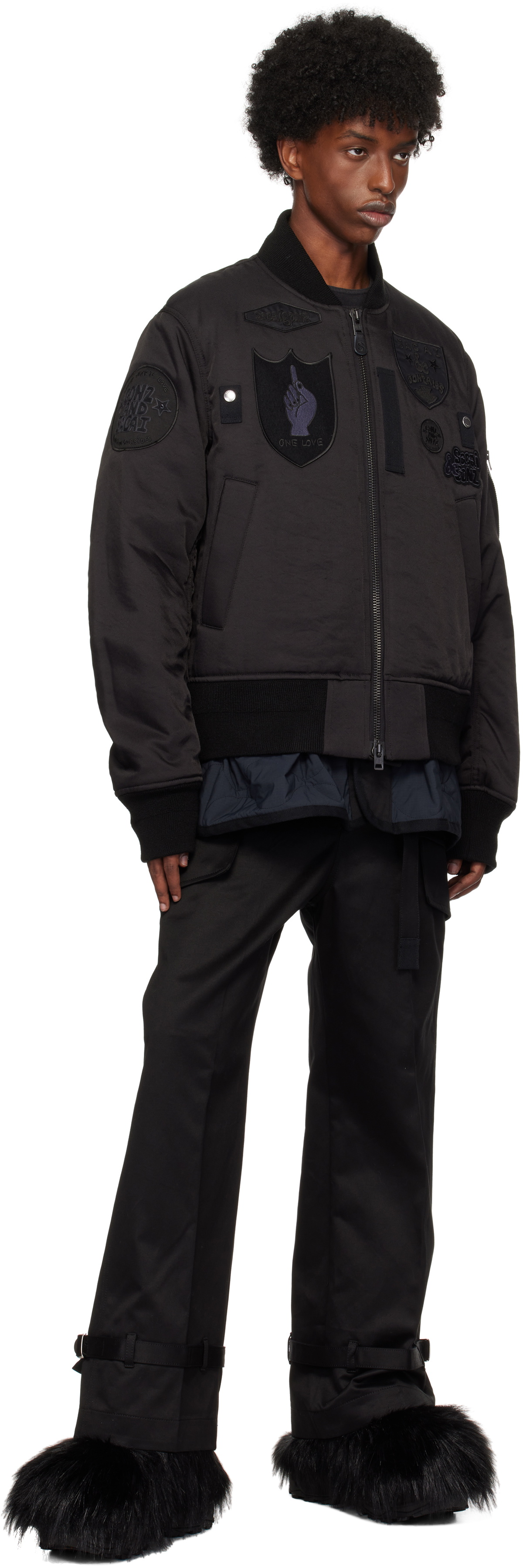 sacai X SPIEWAK Gonz Multi Patch Blouson main image 1