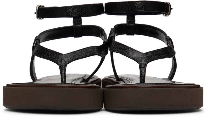 BY FAR Black Cece Sandals By Far