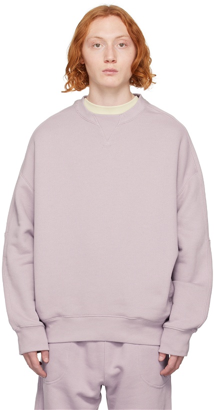 Photo: Calvin Klein Purple Relaxed-Fit Sweatshirt