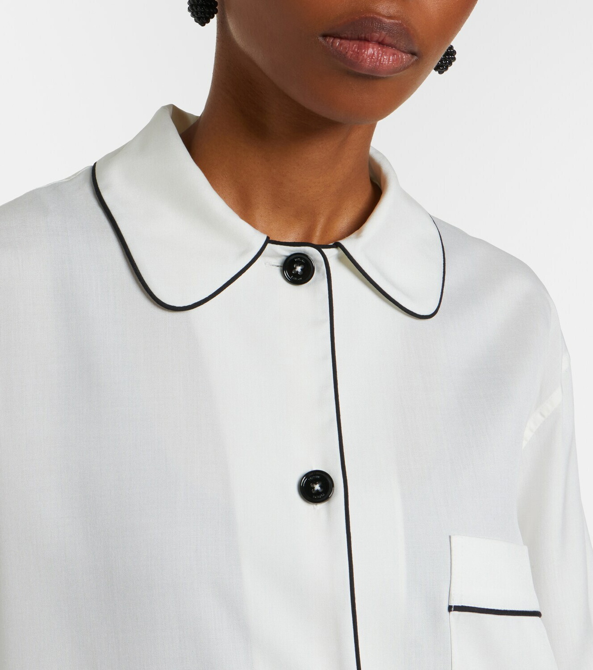 Toteme Oversized silk shirt