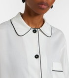 Toteme Oversized silk shirt