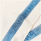 JW Anderson Women's 60 X 60 Scarf With Logo in Blue 
