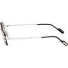 Cartier Silver 'Classic C de Cartier' Sunglasses