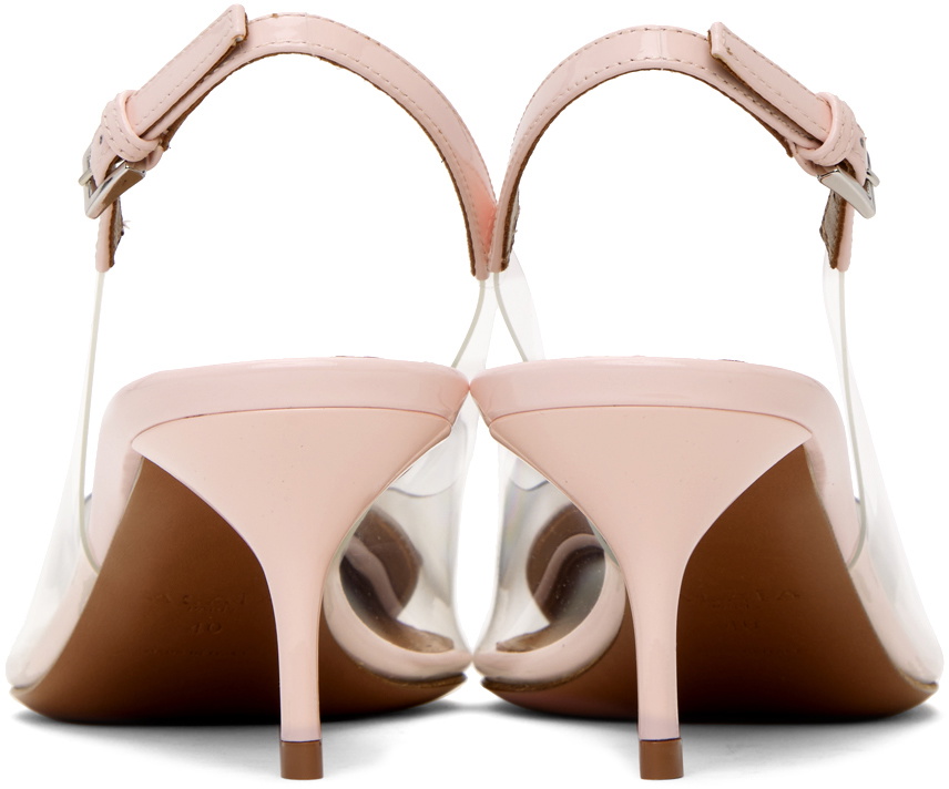 ALAÏA Pink Le Coeur Heels