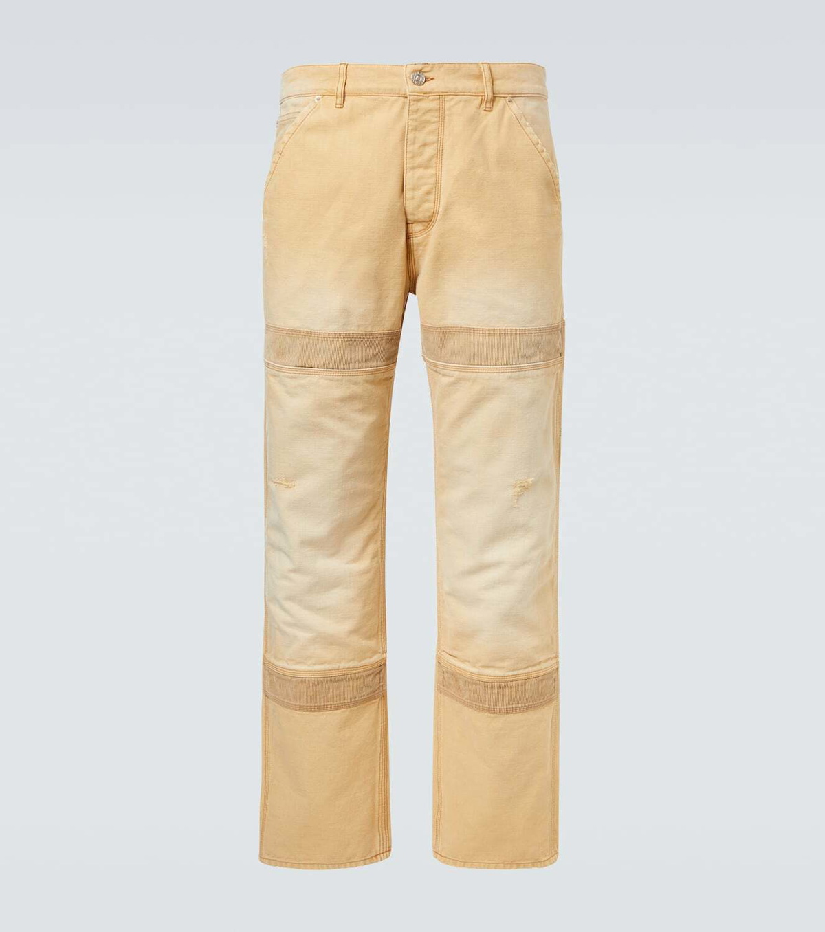 Wales Bonner Sierra cotton canvas straight pants