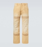 Wales Bonner Sierra cotton canvas straight pants