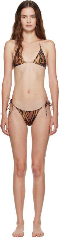 Photo: Jean Paul Gaultier Black & Brown 'The Wood' Bikini