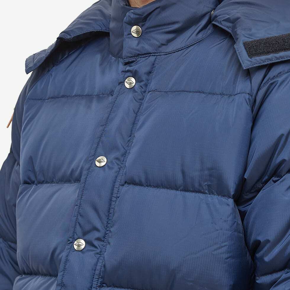 Battenwear Men's Batten Down Parka Jacket V2 in Navy Battenwear