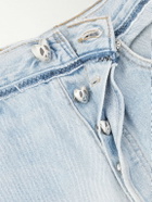 READYMADE - Flared Patchwork Jeans - Blue