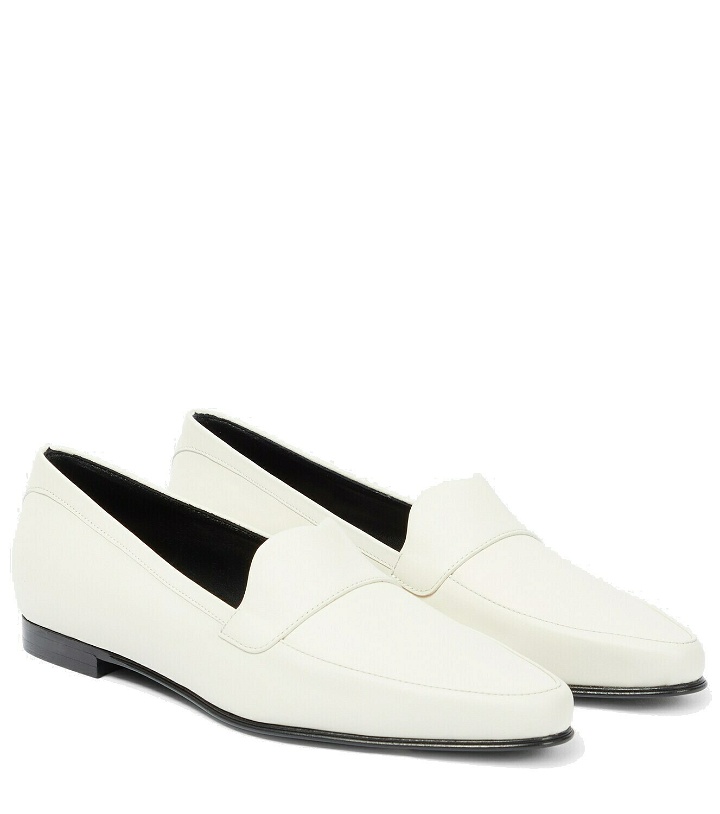 Photo: Khaite - Pippen leather loafers