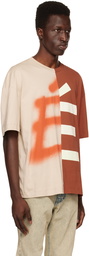 Études Brown & Beige Spirit Cut-Up Europa T-Shirt