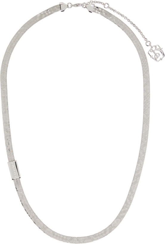 Photo: Burberry Engraved Check Necklace​