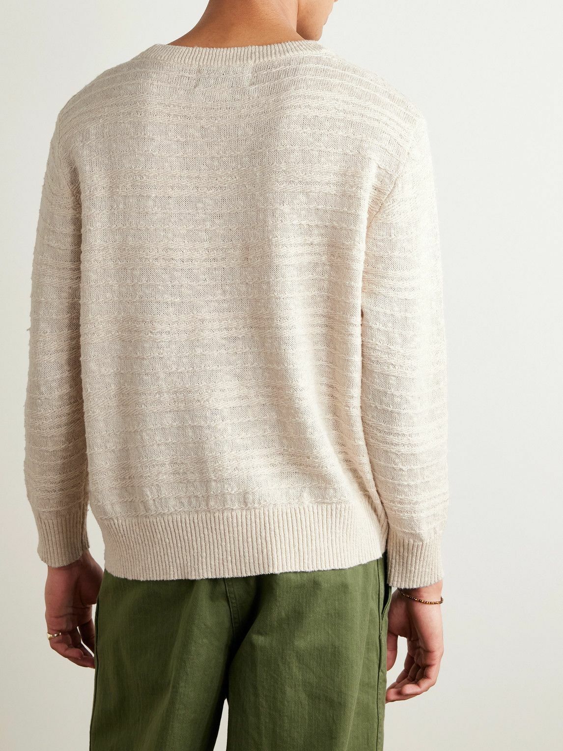 LYOCELL-COTTON-SILK SWEATER