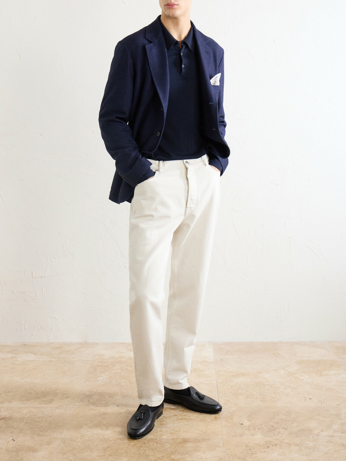 Brioni - Cashmere and Silk-Blend Blazer - Blue