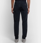 Incotex - Slim-Fit Tapered Cotton-Blend Corduroy Cargo Trousers - Blue
